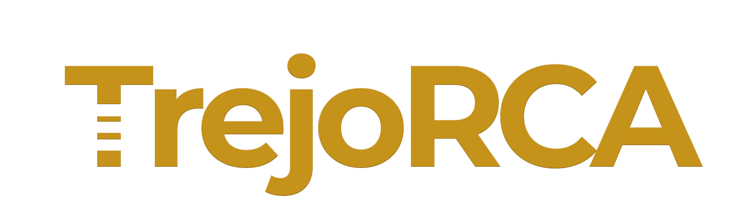 TrejoRCA Logo Dorado