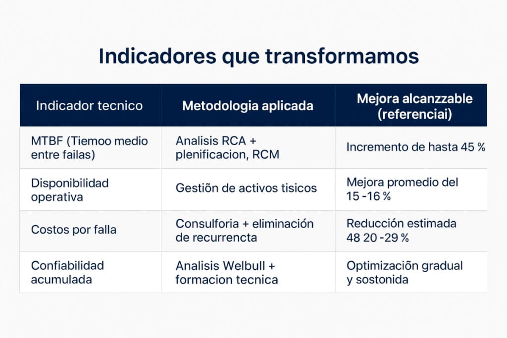 Indicadores TrejoRCA